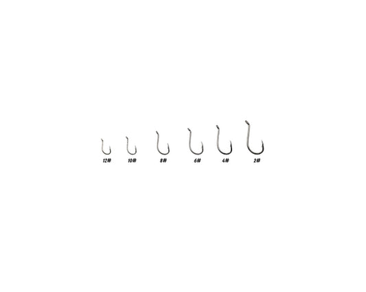 HOOKEM BEAK HOOKS - 12# 10# 8# 6# 4# 2# - 300 PACK - REEL 'N' DEAL TACKLE