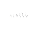 HOOKEM BEAK HOOKS - 12# 10# 8# 6# 4# 2# - 300 PACK - REEL 'N' DEAL TACKLE