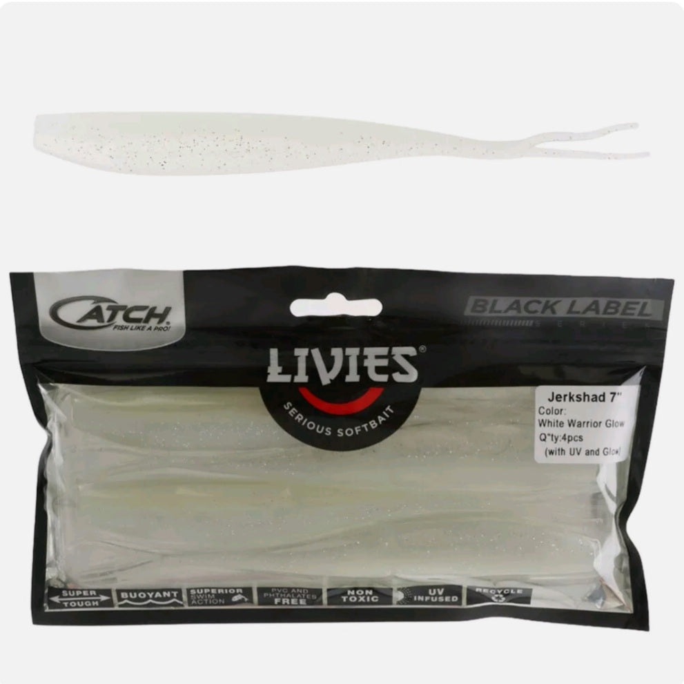 CATCH BLACK LABEL LIVIES 5" JERKSHAD - REEL 'N' DEAL TACKLE