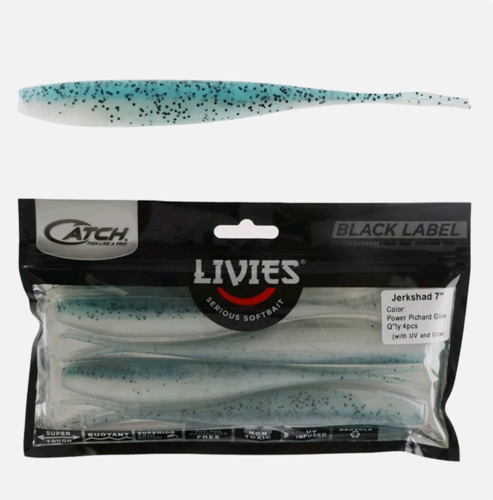 CATCH BLACK LABEL LIVIES 5" JERKSHAD - REEL 'N' DEAL TACKLE