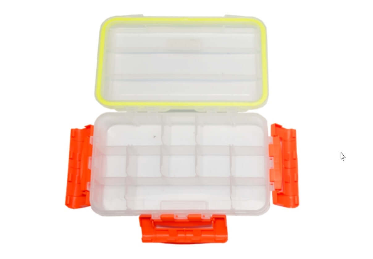 HOOKEM HD WATERPROOF TACKLE BOX SMALL - REEL 'N' DEAL TACKLE