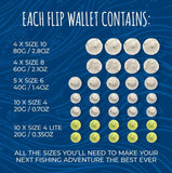 KLIK SINKERS (LUMO) FLIP WALLET PACK - REEL 'N' DEAL TACKLE