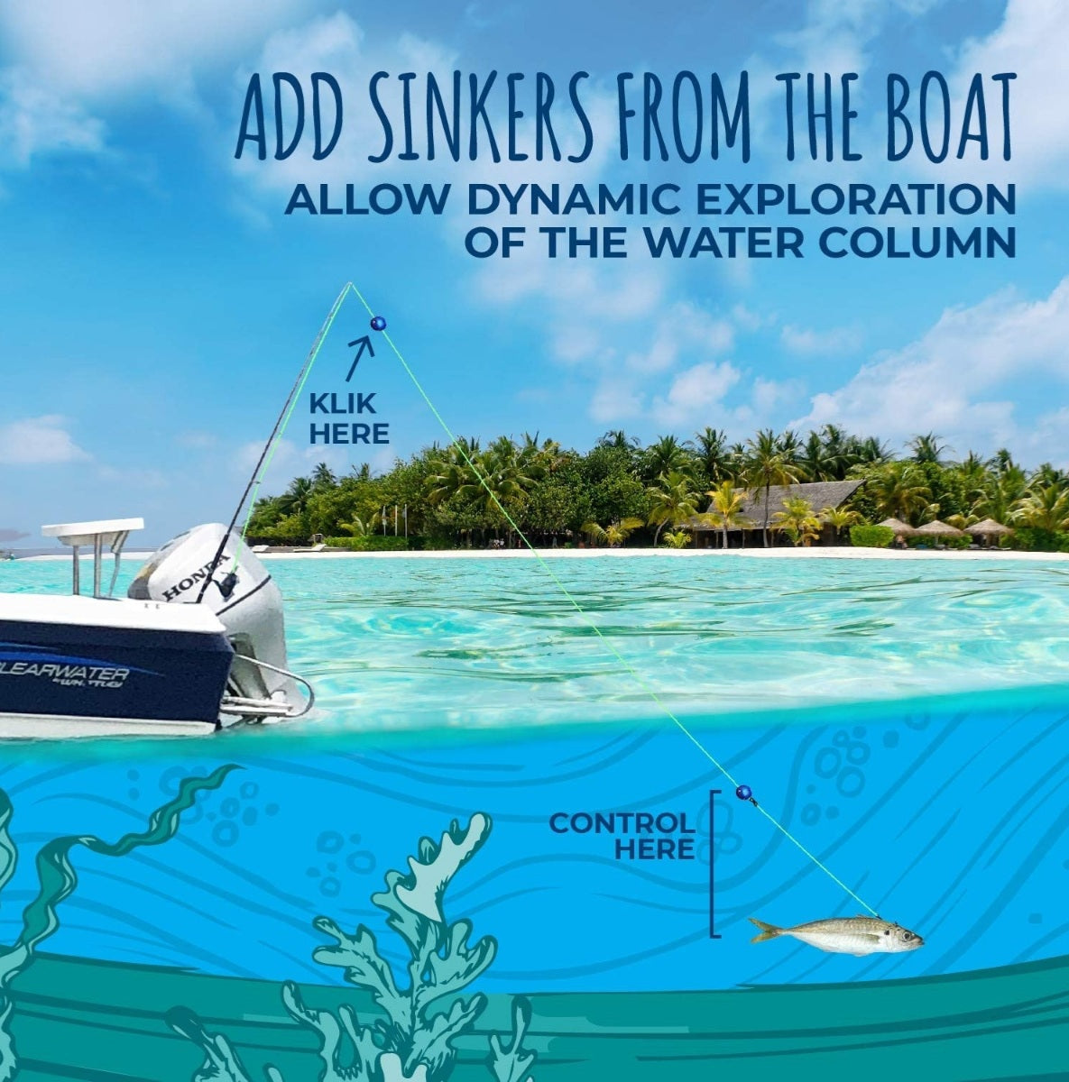 KLIK SINKERS (LUMO) - REEL 'N' DEAL TACKLE