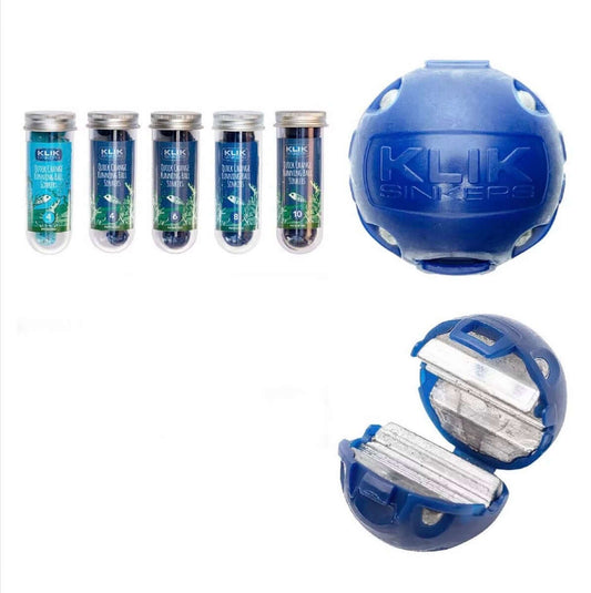 KLIK SINKERS (BLUE) - REEL 'N' DEAL TACKLE
