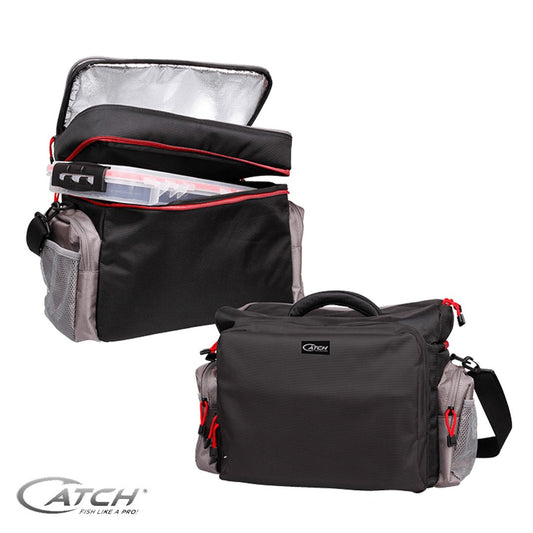 CATCH PRO TACKLE BAG WITH BONUS LURE PACK - REEL 'N' DEAL TACKLE