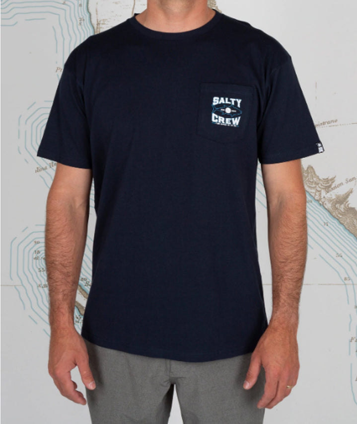 SALTY CREW TIGHT LINES POCKET PREMIUM TSHIRT - REEL 'N' DEAL TACKLE