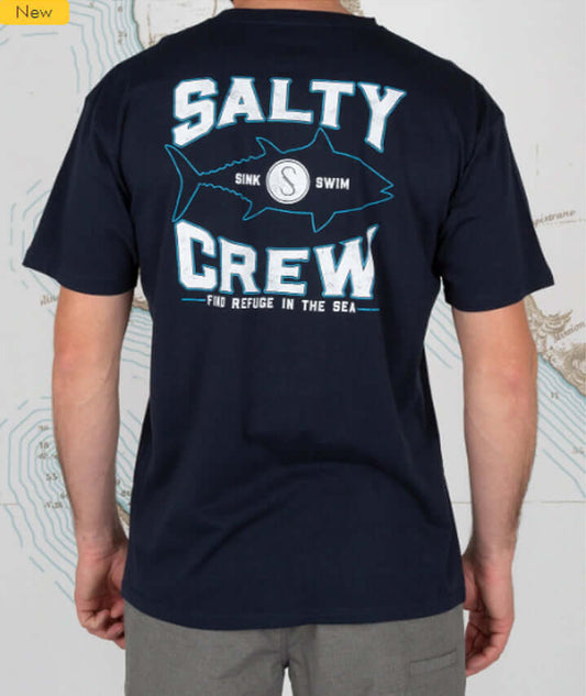 SALTY CREW TIGHT LINES POCKET PREMIUM TSHIRT - REEL 'N' DEAL TACKLE