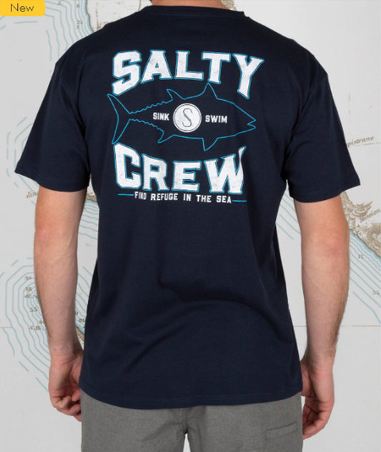 SALTY CREW TIGHT LINES POCKET PREMIUM TSHIRT - REEL 'N' DEAL TACKLE