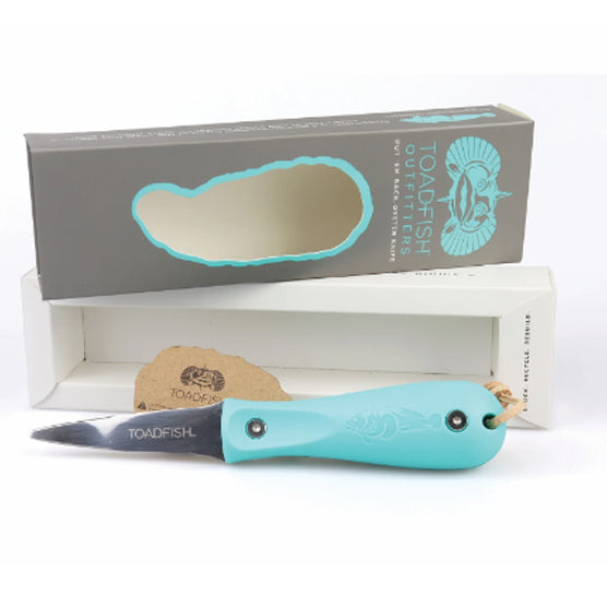 Toad Fish Oyster Knife Teal – REEL 'N' DEAL TACKLE