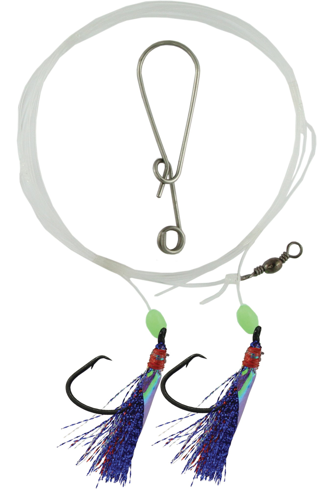 SNAPPER ATTRACTOR PRE MADE RIG BLUE - #5/0 - 5 PACK - REEL 'N' DEAL TACKLE