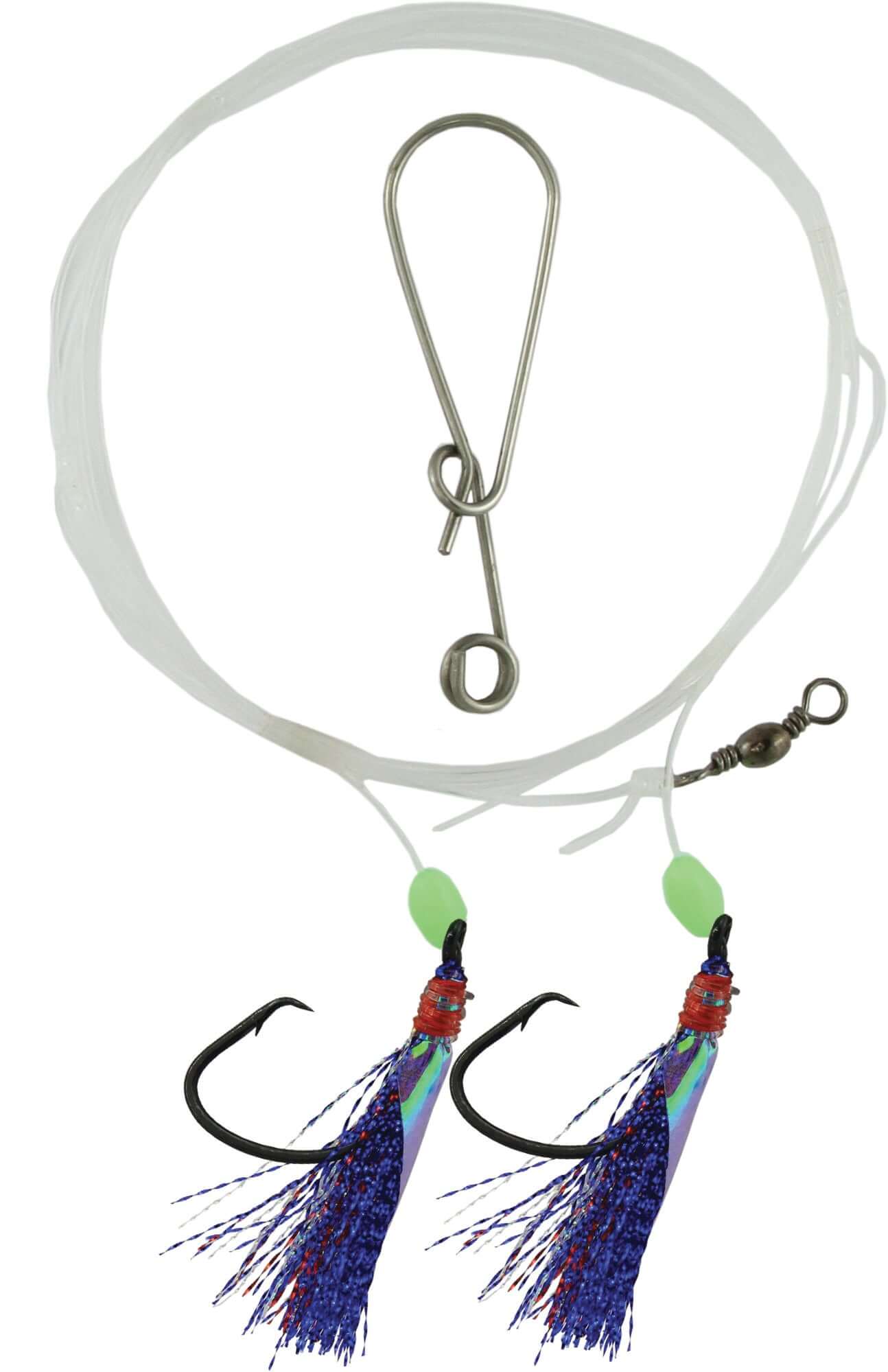 SNAPPER ATTRACTOR PRE MADE RIG BLUE - #5/0 - 5 PACK - REEL 'N' DEAL TACKLE