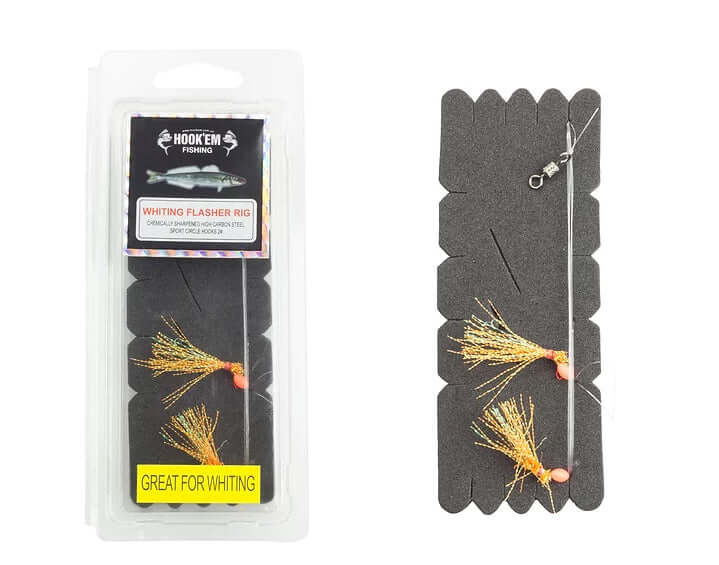 HOOKEM WHITING FLASHER RIG #4 - REEL 'N' DEAL TACKLE