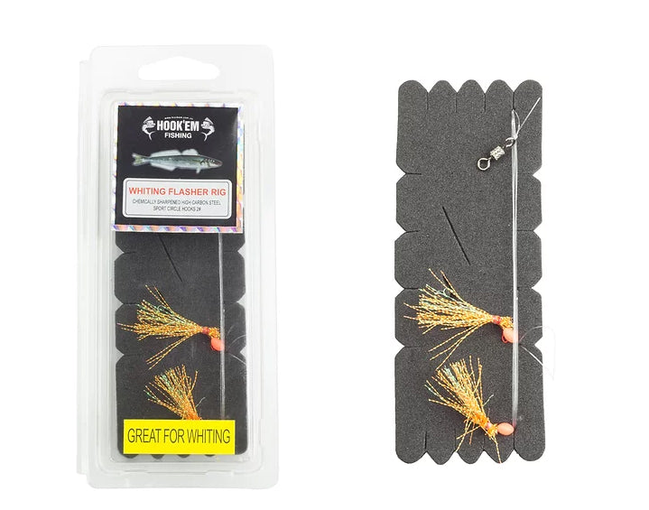 HOOKEM WHITING FLASHER RIG #4 - REEL 'N' DEAL TACKLE
