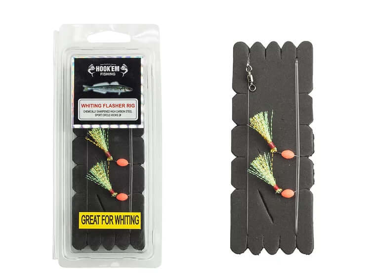 HOOKEM WHITING FLASHER RIG #4 - REEL 'N' DEAL TACKLE