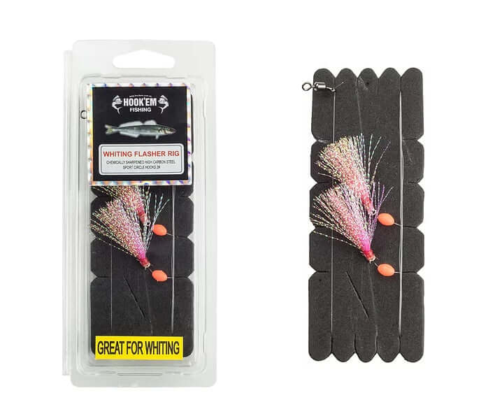 HOOKEM WHITING FLASHER RIG #4 - REEL 'N' DEAL TACKLE