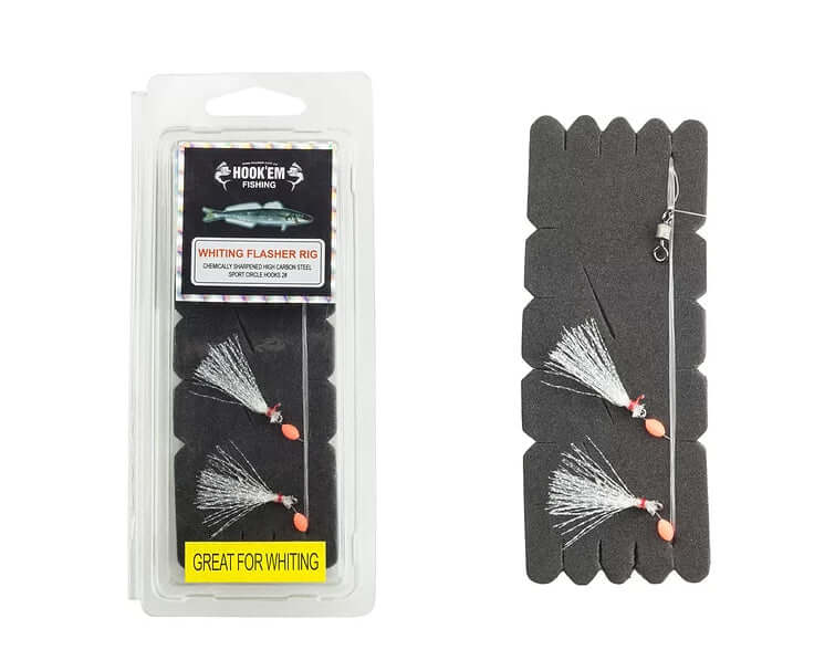 HOOKEM WHITING FLASHER RIG #4 - REEL 'N' DEAL TACKLE