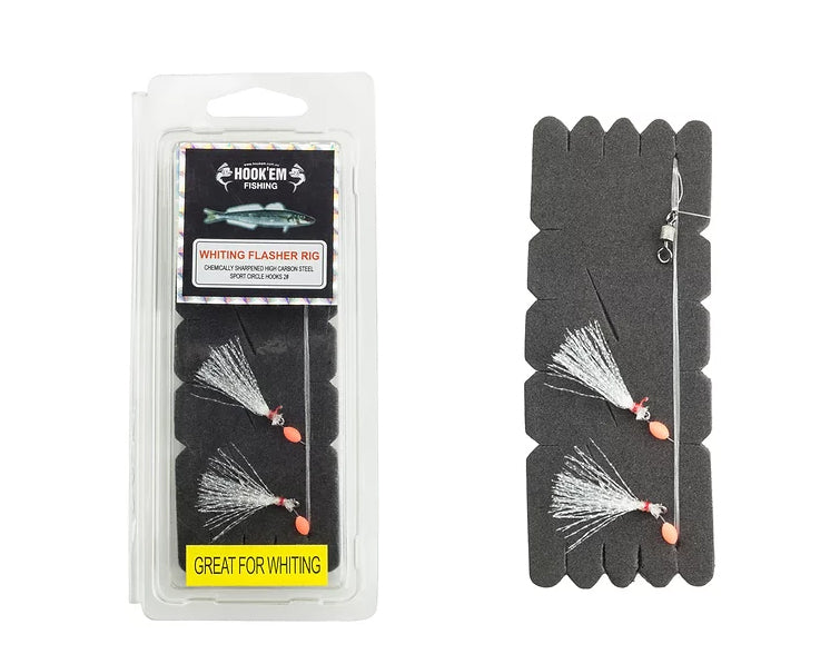 HOOKEM WHITING FLASHER RIG #2 - REEL 'N' DEAL TACKLE