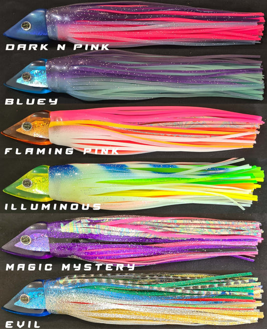 JETTS LURES WEDGIES 10" TUNA & MARLIN TROLLING LURES - REEL 'N' DEAL TACKLE