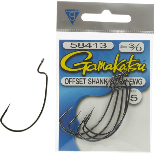 GAMAKATSU WORM EWG HEAVY WIRE HOOK - REEL 'N' DEAL TACKLE