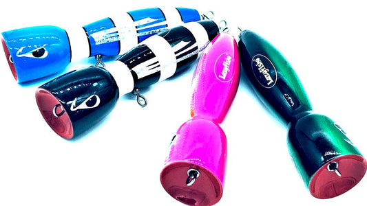 LAZYFISHO GT WOODEN POPPERS 120G - REEL 'N' DEAL TACKLE