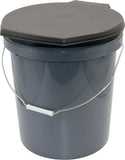 WILDTRAK TRAVEL TOILET 20L BUCKET WITH LID & SEAT - REEL 'N' DEAL TACKLE