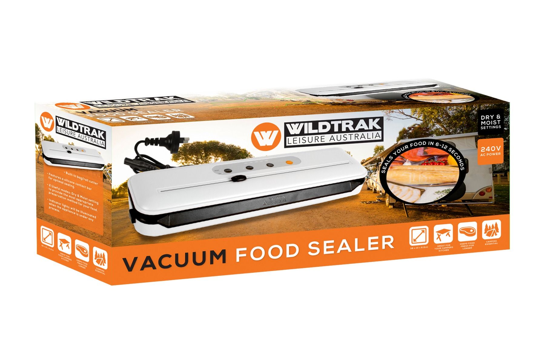 WILDTRAK VACUUM SEALER 240V - REEL 'N' DEAL TACKLE