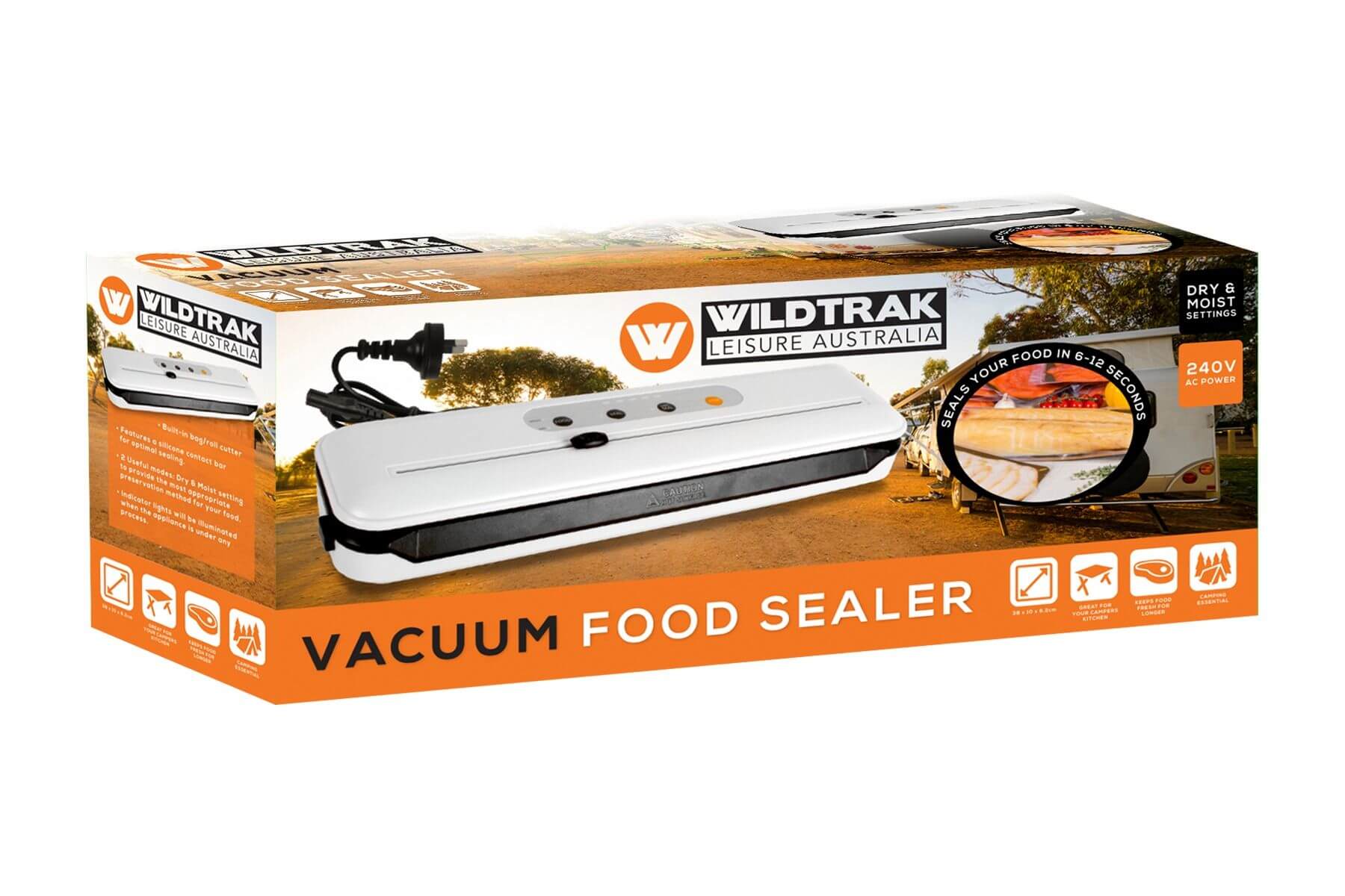 WILDTRAK VACUUM SEALER 240V - REEL 'N' DEAL TACKLE