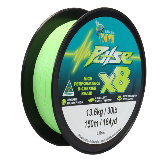 PLATYPUS PULSE X8 BRAID - 300M - REEL 'N' DEAL TACKLE