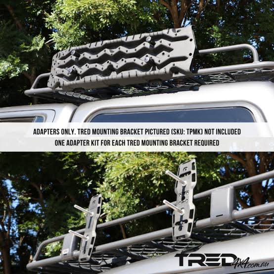 TRED SIDE MOUNT BASE PLATE ADAPTER KIT (02) - REEL 'N' DEAL TACKLE