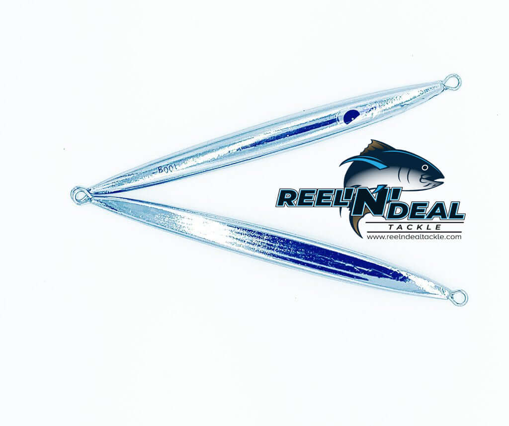 LAZYFISHO KNIFE JIG CHROME 100G/200G - REEL 'N' DEAL TACKLE