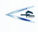 LAZYFISHO KNIFE JIG CHROME 100G/200G - REEL 'N' DEAL TACKLE