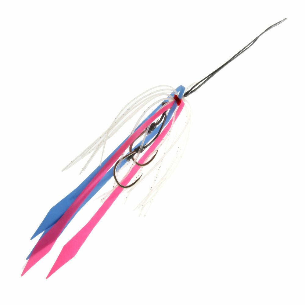 CATCH KABURA REPLACEMENT SKIRT TWIN HOOK SIZE 1 - REEL 'N' DEAL TACKLE