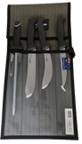 SICUT KNIFE PACKAGE 5 PIECE BLACK HANDLES - REEL 'N' DEAL TACKLE