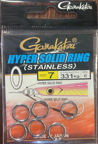 GAMAKATSU HYPER SOLID RINGS - REEL 'N' DEAL TACKLE