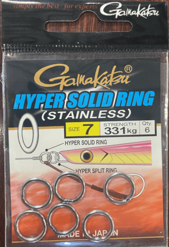 GAMAKATSU HYPER SOLID RINGS - REEL 'N' DEAL TACKLE