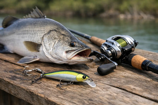 Barramundi Lure Setup Example That Works