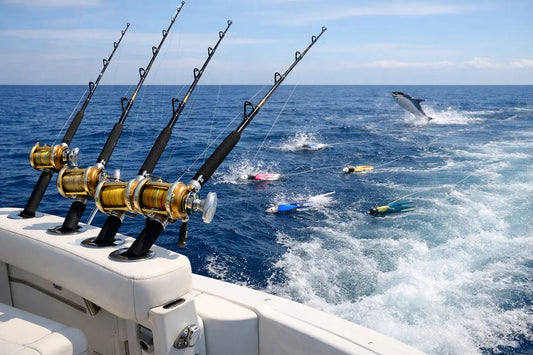 Tuna Trolling Spread Setup Example