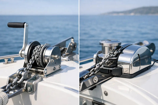 Manual Winch vs Electric Anchor Winch