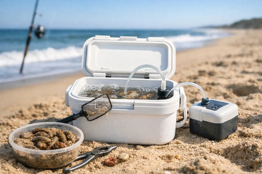 How to Use Live Bait Pumps on the Beach