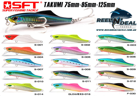 SFT TAKUMI HARDBODY TROLLING & CASTING LURES