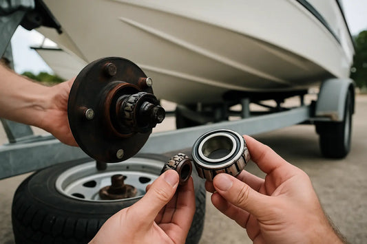 Boat trailer bearings: replace them before they seize