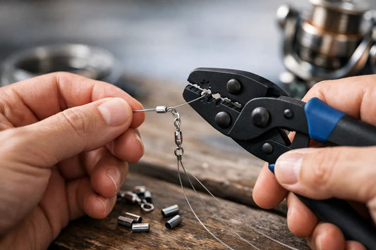 How to Crimp Fishing Leader Properly