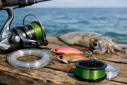 What Line for Squid Fishing? Braid, Leader and Tips