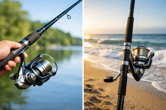 Spin Rod vs Surf Rod: What Suits You?
