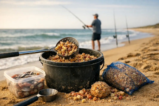 Burley Mix for Beach Fishing That Gets Bites