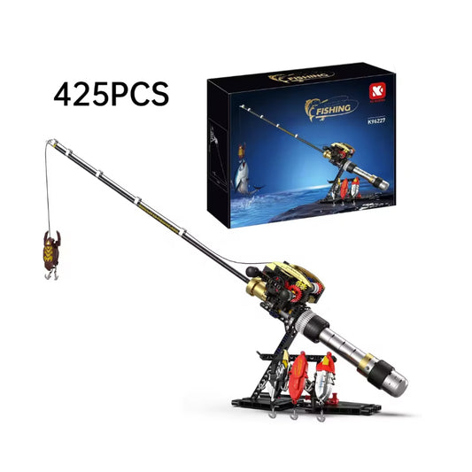 425 Piece Angling Baitcasting Reel Building Blocks