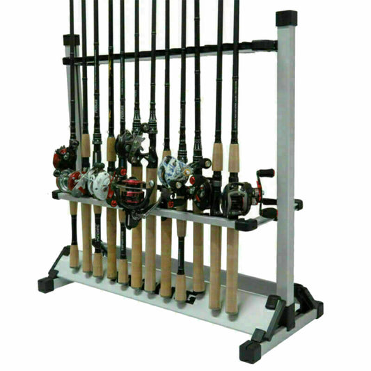 Aluminium Rod Holder Storage Rack