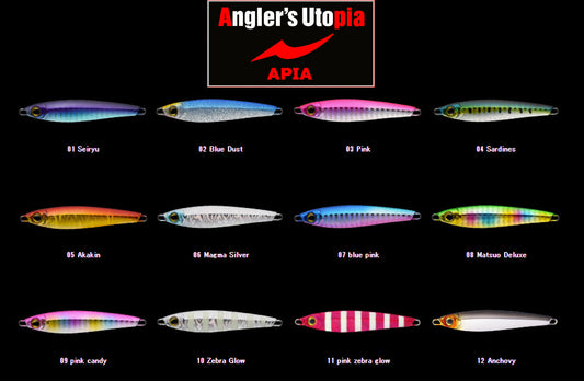 Apia Anglers Utopia Seiryu Hyper Casting Jig 30 g