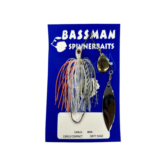Bassman Carls Compact Spinnerbait Lure 5/8oz