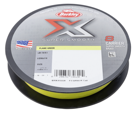 Berkley X Super Smooth X8 Braid 150 m Spool